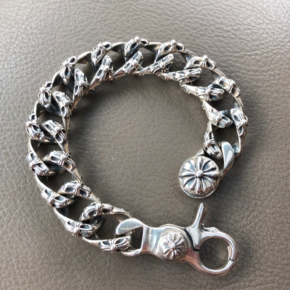 CHROME HEARTS CUBAN LINK BRACELET!!!